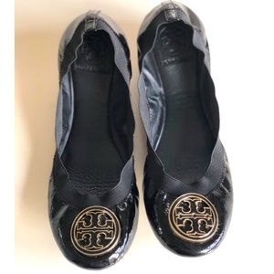 Tory Burch Caroline Patent Black